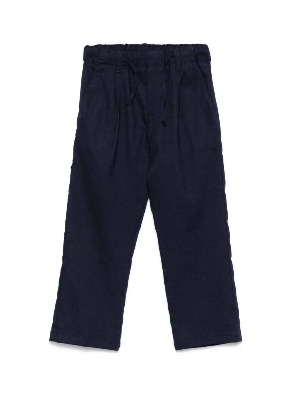 Pantaloni per bambino Paolo Pecora Kids blu con piega - Rubino Kids