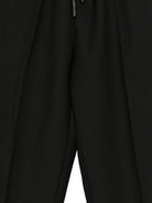 Pantaloni per bambino Roberto Cavalli Kids neri con vita elasticizzata - Rubino Kids