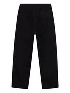 Pantaloni per bambino The Marc Jacobs Kids nero con tasche cargo - Rubino Kids