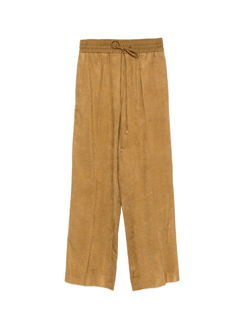 Pantaloni per donna Alysi beige con chiusura a coulisse - Rubino Kids