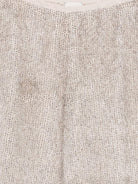 Pantaloni per donna Alysi beige con decorazione frange - Rubino Kids