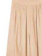 Pantaloni per donna Alysi beige con polsini elasticizzati - Rubino Kids
