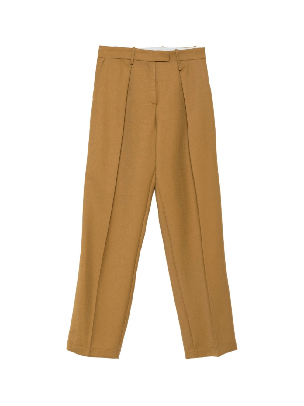 Pantaloni per donna Alysi marroni con tasca con patta - Rubino Kids