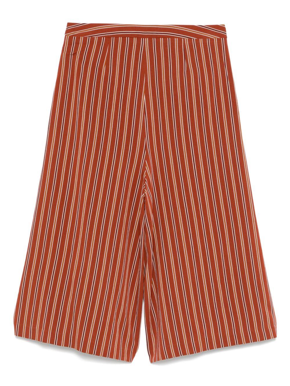 Pantaloni per donna Merci arancione modello crop - Rubino Kids