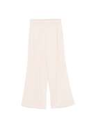 Pantaloni per donna Merci beige con vita elasticizzata - Rubino Kids