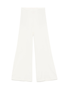 Pantaloni per donna Merci bianco a palazzo in crêpe - Rubino Kids