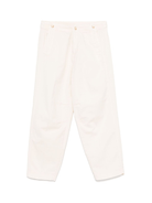 Pantaloni per donna Merci bianco in gabardine - Rubino Kids