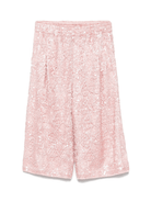 Pantaloni per donna Merci rosa modello crop - Rubino Kids