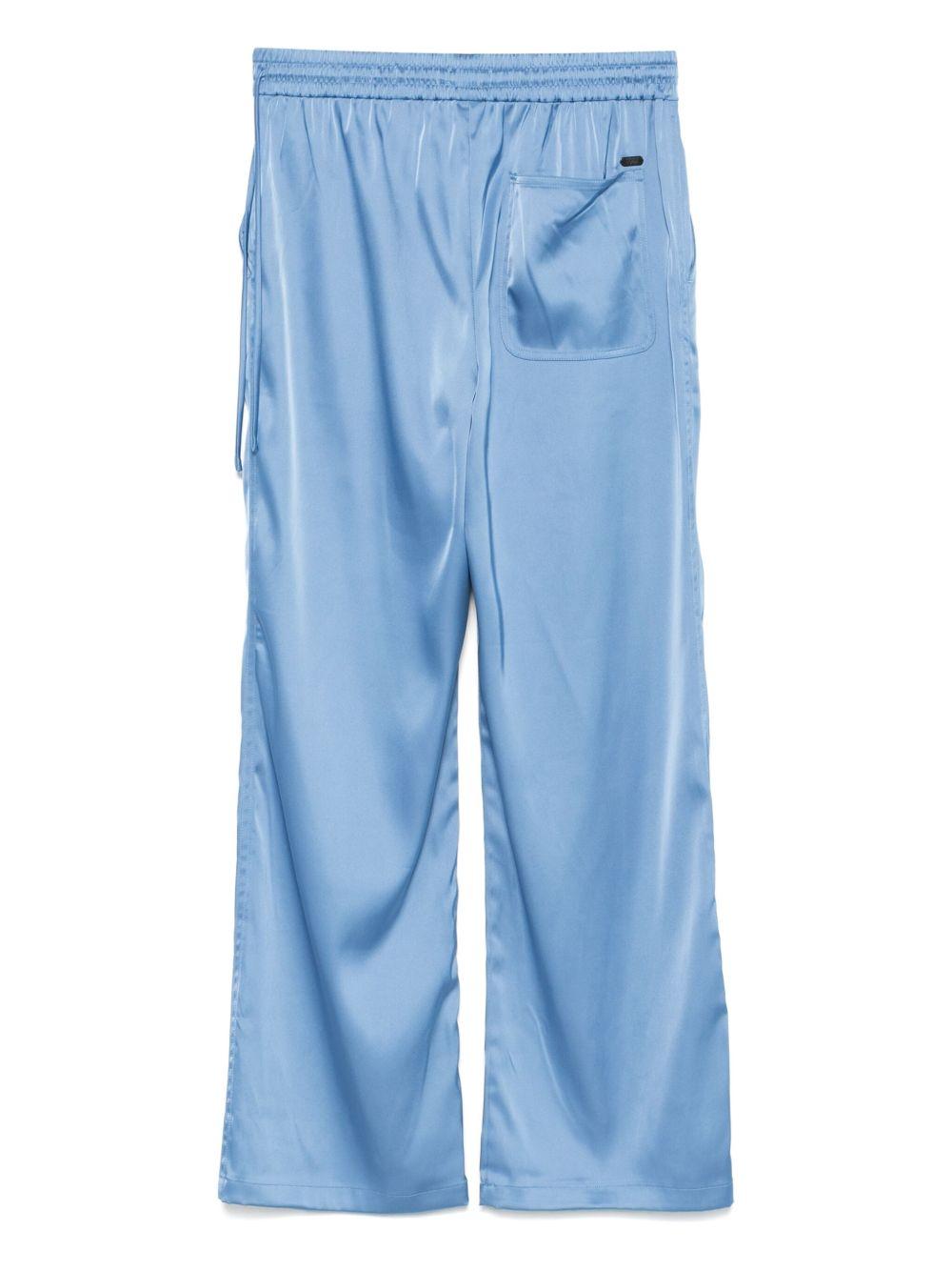 Pantaloni per donna Scotch & Soda azzurro a gamba larga - Rubino Kids