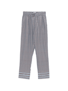 Pantaloni per donna Scotch & Soda blu con motivo a quadri - Rubino Kids