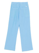 Pantaloni per donna Scotch & Soda Edie azzurro con taglio dritto - Rubino Kids