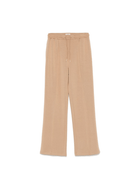 Pantaloni per donna Scotch & Soda marrone co vita con coulisse elasticizzata - Rubino Kids