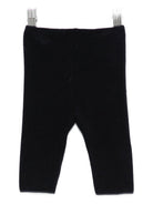 Pantaloni per neonata Album Di Famiglia Kids neri con elastico in vita - Rubino Kids