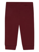 Pantaloni per neonata Givenchy Kids rossi con tasche con ruches - Rubino Kids