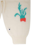 Pantaloni per neonata Molo beige chiaro con intarsio - Rubino Kids