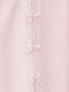 Pantaloni per neonata Monnalisa rosa con fiocco - Rubino Kids