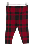 Pantaloni per neonata Polo Ralph Lauren Kids rossi con motivo a quadri - Rubino Kids