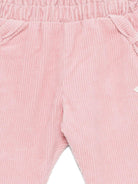 Pantaloni per neonata Tartine Et Chocolat rosa con texture a coste - Rubino Kids