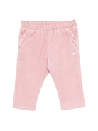 Pantaloni per neonata Tartine Et Chocolat rosa con texture a coste - Rubino Kids