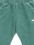 Pantaloni per neonata Tartine Et Chocolat verdi con dettaglio logo - Rubino Kids