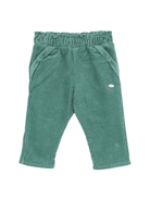 Pantaloni per neonata Tartine Et Chocolat verdi con dettaglio logo - Rubino Kids