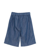 Pantaloni per neonato Balmain Kids blu con vita elasticizzata - Rubino Kids