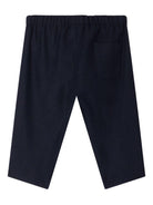 Pantaloni per neonato Bonpoint Dandy blu con vita elasticizzata - Rubino Kids