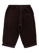 Pantaloni per neonato Bonpoint marrone a coste - Rubino Kids