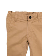 Pantaloni per neonato BOSS Kids beige con tasche posteriori - Rubino Kids