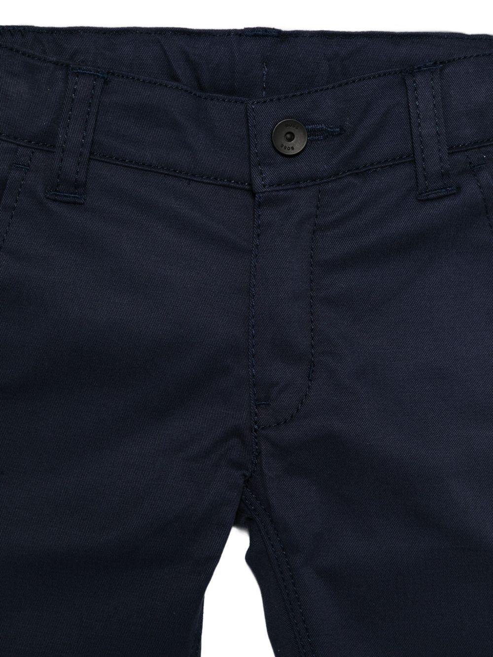 Pantaloni per neonato BOSS Kids blu con tasche - Rubino Kids