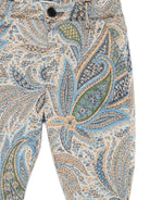 Pantaloni per neonato ETRO Kids multicolore con stampa Paisley - Rubino Kids