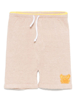 Pantaloni per neonato Gensami kids beige in maglia