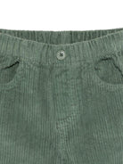 Pantaloni per neonato Il Gufo verdi con dettagli con bottoni - Rubino Kids