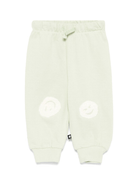 Pantaloni per neonato Molo Simeon verde con motivo smiley - Rubino Kids