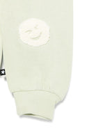 Pantaloni per neonato Molo Simeon verde con motivo smiley - Rubino Kids