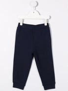 Pantaloni per neonato Polo Ralph Lauren Kids blu con motivo Big Pony - Rubino Kids