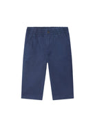 Pantaloni per neonato Polo Ralph Lauren Kids blu con motivo Polo Pony - Rubino Kids