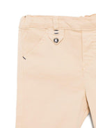 Pantaloni per neonato Tartine Et Chocolat beige affusolati con due tasche laterali oblique - Rubino Kids