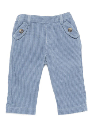 Pantaloni per neonato Tartine Et Chocolat blu con taglio dritto