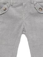 Pantaloni per neonato Tartine Et Chocolat grigi con texture a coste - Rubino Kids