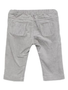Pantaloni per neonato Tartine Et Chocolat grigi con texture a coste - Rubino Kids