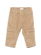 Pantaloni per neonato Trussardi Junior beige in velluto a coste - Rubino Kids