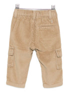 Pantaloni per neonato Trussardi Junior beige in velluto a coste - Rubino Kids