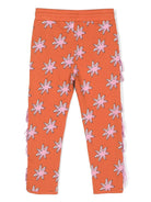 Pantaloni sportivi Bright Stars con frange - Rubino Kids