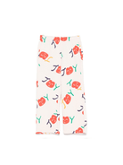 Pantaloni sportivi per bambina Bobo Choses Smiling beige con vita elasticizzata - Rubino Kids