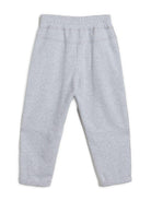 Pantaloni sportivi per bambina Brunello Cucinelli Kids Smooth French grigio - Rubino Kids