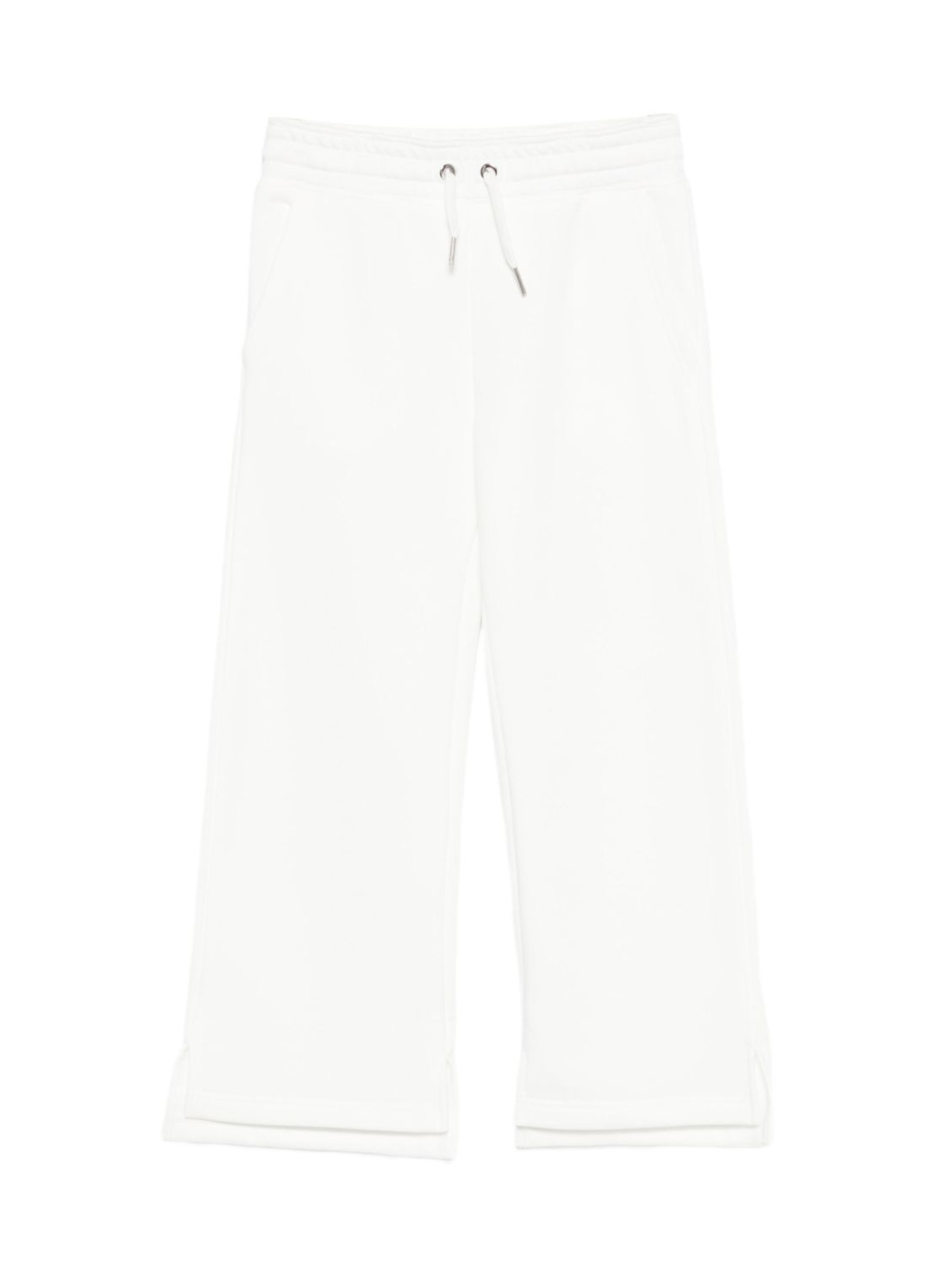 Pantaloni sportivi per bambina Givenchy Kids bianchi con coulisse - Rubino Kids
