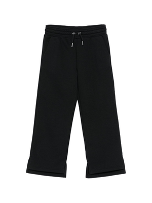 Pantaloni sportivi per bambina Givenchy Kids neri con vita elasticizzata