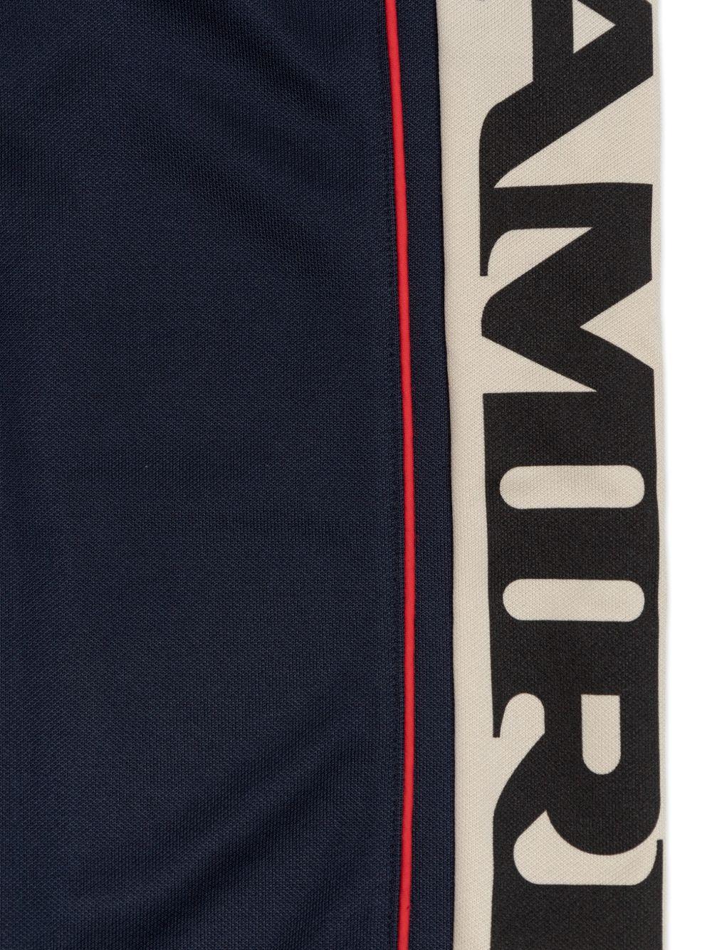 Pantaloni sportivi per bambino Amiri Kids blu con dettaglio logo - Rubino Kids