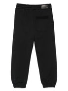 Pantaloni sportivi per bambino Amiri Kids neri con ricamo logo - Rubino Kids